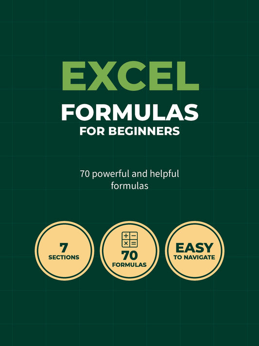 Excel Formulas for Beginners - OnRamp Analytics