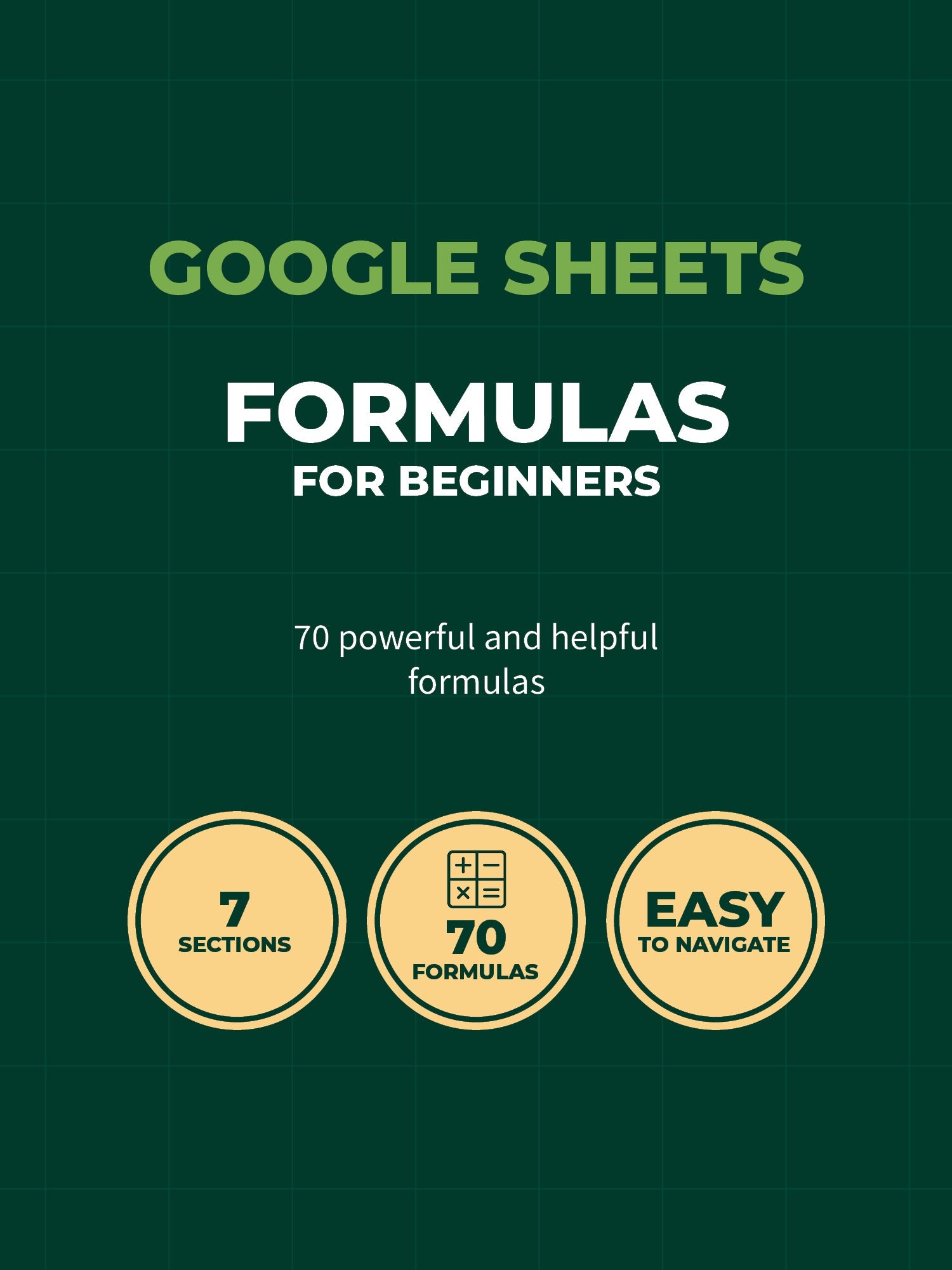 Google Sheets Formulas for Beginners - OnRamp Analytics