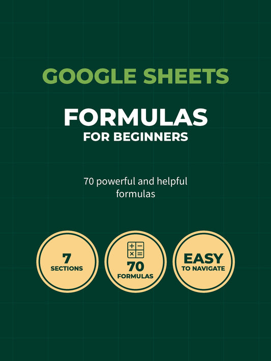 Google Sheets Formulas for Beginners - OnRamp Analytics