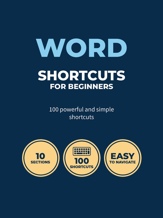 Word Shortcuts for Beginners - OnRamp Analytics